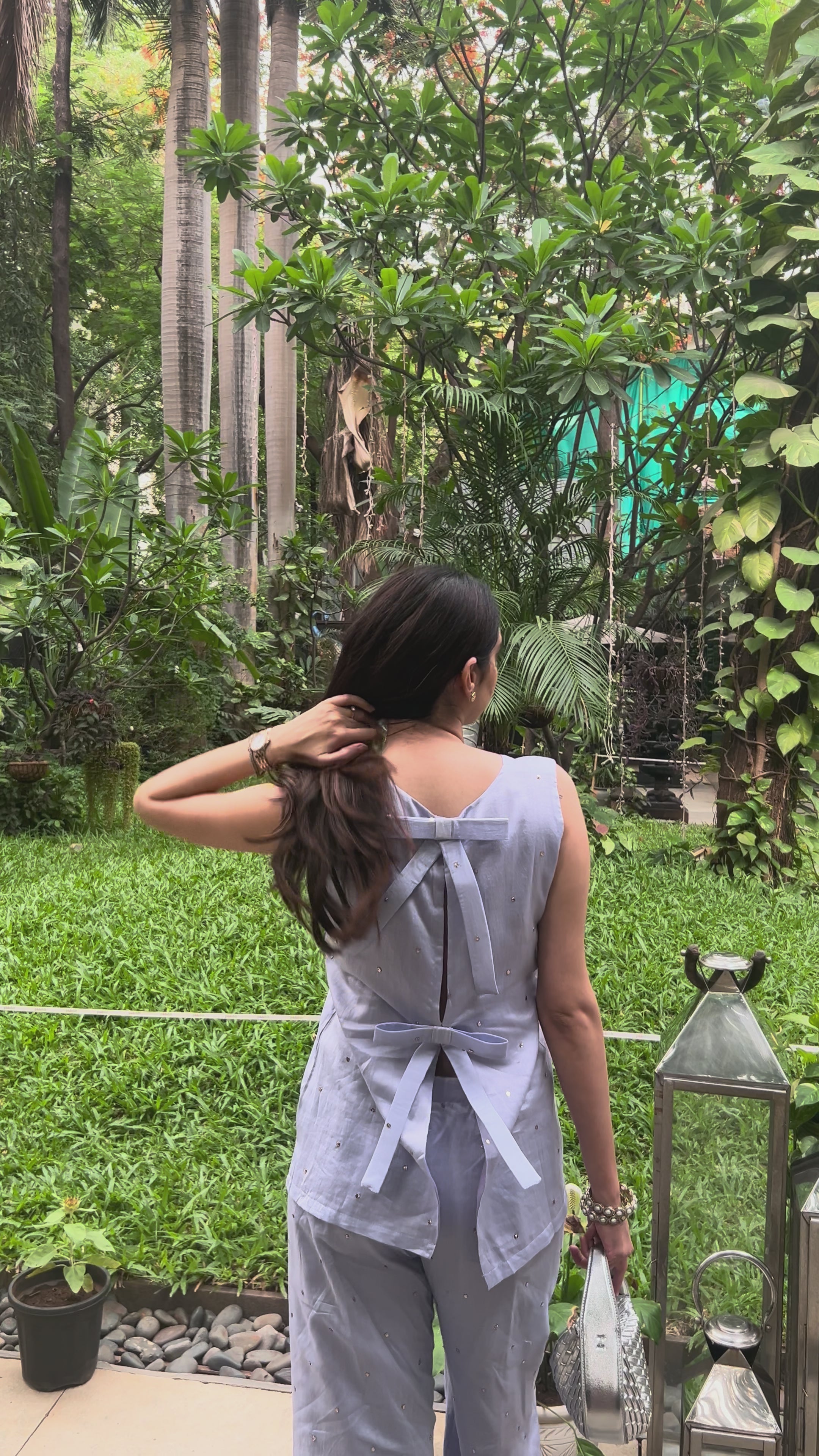 Mukaish Chanderi Co-ord Set